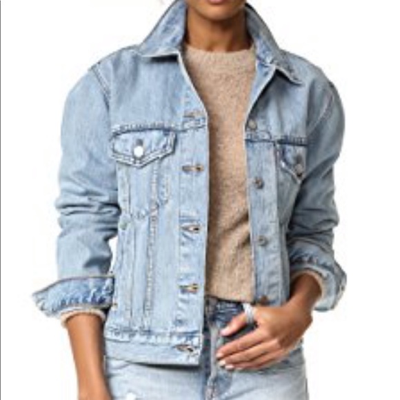 destroyed jeans jacket